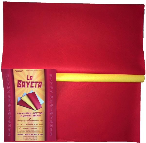Lot de 2 bayetas 40x40 + 1 bayeta 40x40 *offert*