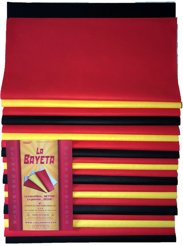 Lot de 15 Bayetas 40x40 + 5 Bayetas 40x60